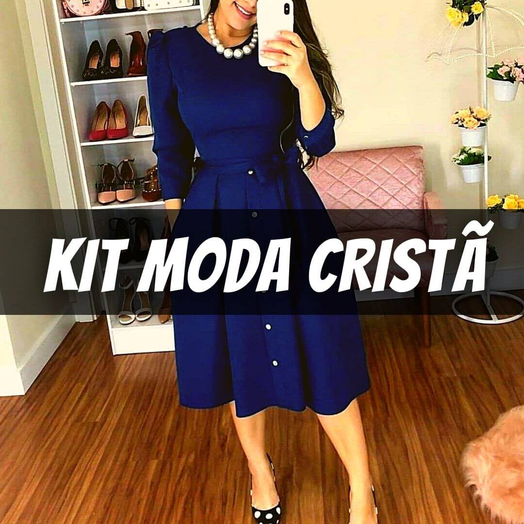 Kit Moldes Moda Cristã